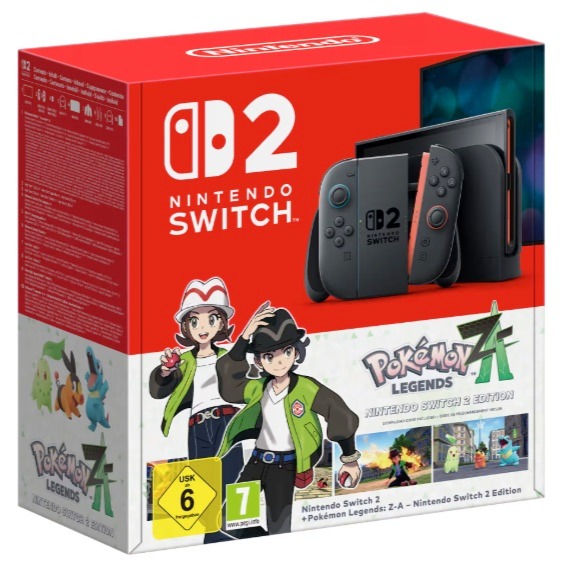 Nintendo Switch 2 + 'Leyendas Pokémon: Z-A' Nintendo Switch 2 Edition
