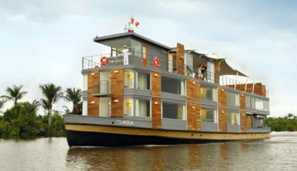 Crucero de lujo por la amazonia peruana