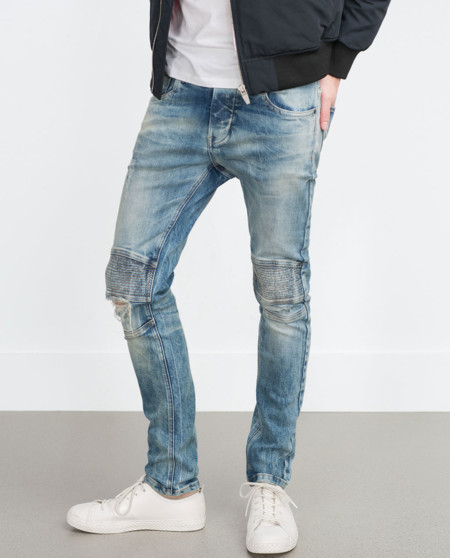 Desgastados y rotos, así se llevan los jeans en otoño de acuerdo a Zara