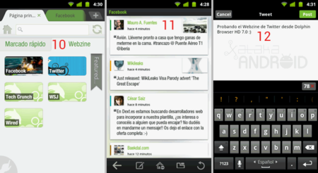 Dolphin Browser HD 7.0, actualización para Android