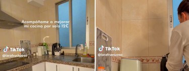 Así transformé mi cocina sin meterme en obras por solo 12 euros (es una ideaza para pisos de alquiler) 