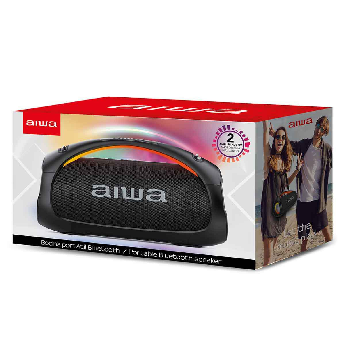 Bocina Portatil Bluetooth Aiwa Ipx6 Con Tws 110w