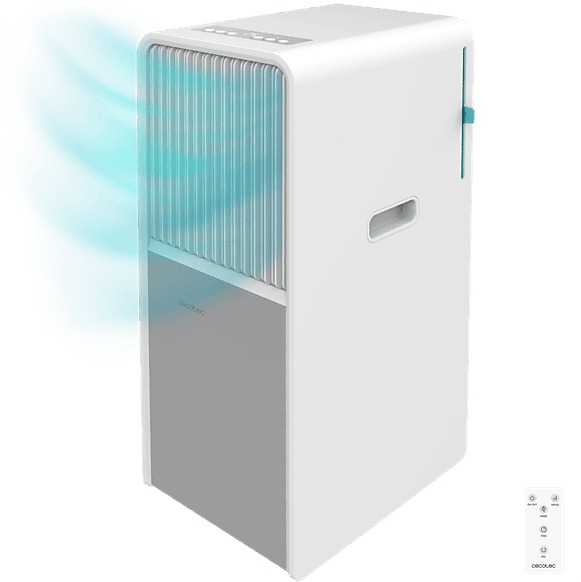 Aire acondicionado portátil - Cecotec ForceClima 9150 Style, 2250 fg/h,2 velocid