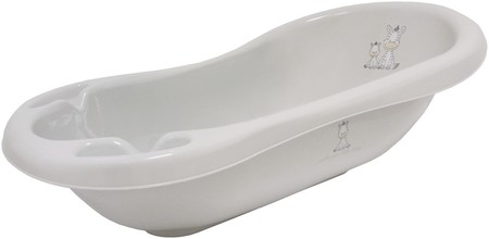 Por 33,02 euros tenemos la bañera Zebra para bebé de la marca Bieco en Amazon