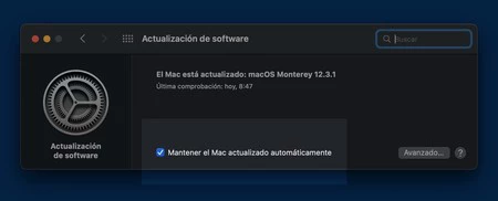 システム環境設定アップデートソフトウェア2