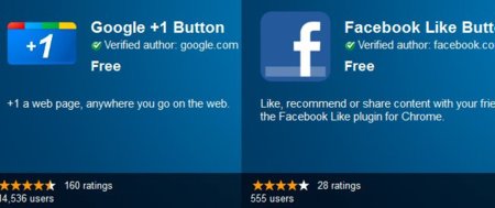 Google y Facebook lanzan extensiones para Chrome que permiten hacer directamente "+1" y "Me gusta"