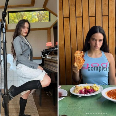 Minimalismo histórico: así es el refugio de madera, piedra y luz de Rosalía 