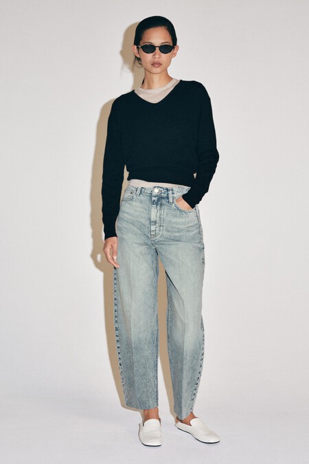 pantalón vaquero ancho