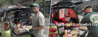Un chef de Nueva York ha hecho algo con su coche Smart: convertirlo en una pizzería con hornos que factura 12.000 dólares al mes