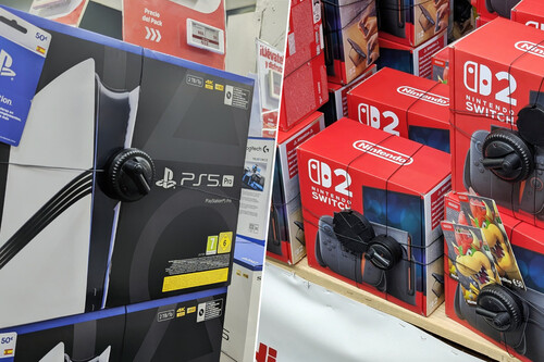 MediaMarkt vuelve a tirar la casa por la ventana liquidando estas PS5 Pro, Nintendo Switch 2 y más consolas en su outlet 