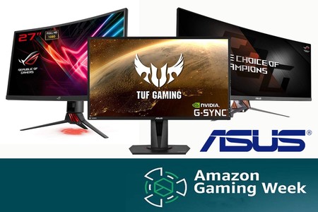 Gaming Week de Amazon: monitores ASUS para jugar a precios rebajados