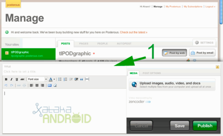 Tumblelog en Android