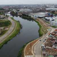 Las aguas de la Cuenca Matanza-Riachuelo en Argentina siguen contaminadas, pero se acaba de concluir una importante obra que evitará nuevos residuos 
