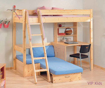 Dormitorios en varias zonas: Un dormitorio con zona de trabajo (III) e