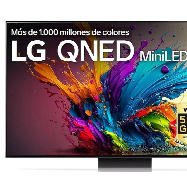 TV QNED 65" - LG 65QNED91T6A, UHD 4K, Procesador Inteligente 4K α8, Smart TV, DVB-T2 (H.265), Negro Dark Meteor Titan