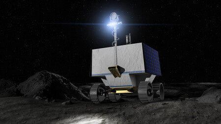 Este es el primer vehículo explorador espacial que lleva faros similares a los de un automóvil y es de la NASA