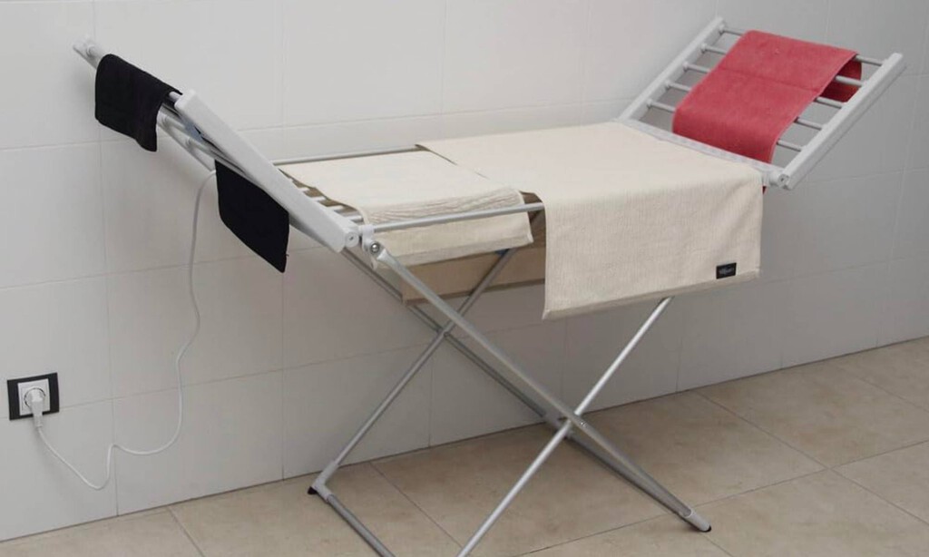 Es el tendedero eléctrico más vendido en Amazon y te permitirá tener seca siempre tu ropa incluso en los días de lluvia 