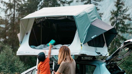 Tienda de techo para el coche
