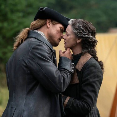 Jamie y Claire en el final de 'Outlander'