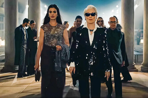 'El diablo viste de Prada 2' está plagada de referencias a la película original. Han cambiado muchas cosas en 20 años, pero el azul cerúleo ha vuelto para quedarse 