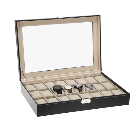 Cupón de descuento de 6 euros en la caja para relojes Uten: aplicándolo se queda en 23,99 euros en Amazon