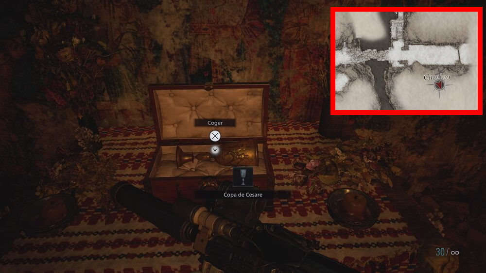 Resident Evil Village guide where Luiza's key is used Padeye