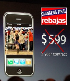 El precio del iPhone podría reducrise