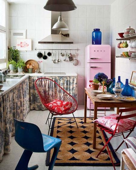 Cocinas llenas de color, atrévete con alguna de estas nueve ...