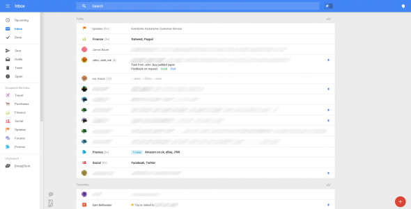 gmail diseño interfaz web