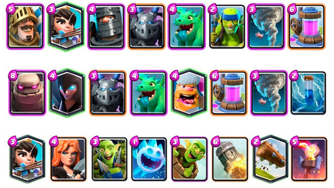 Estos son los cinco mejores mazos de Clash Royale para superar la Arena