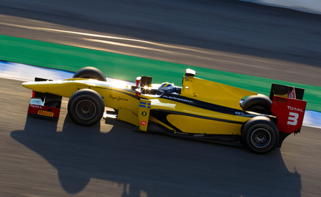 Marcus Ericsson marca el mejor tiempo en las pruebas de la GP2 en Jerez y Dani Juncadella rueda con Rapax
