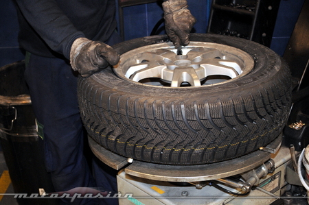 Prueba neumáticos invierno