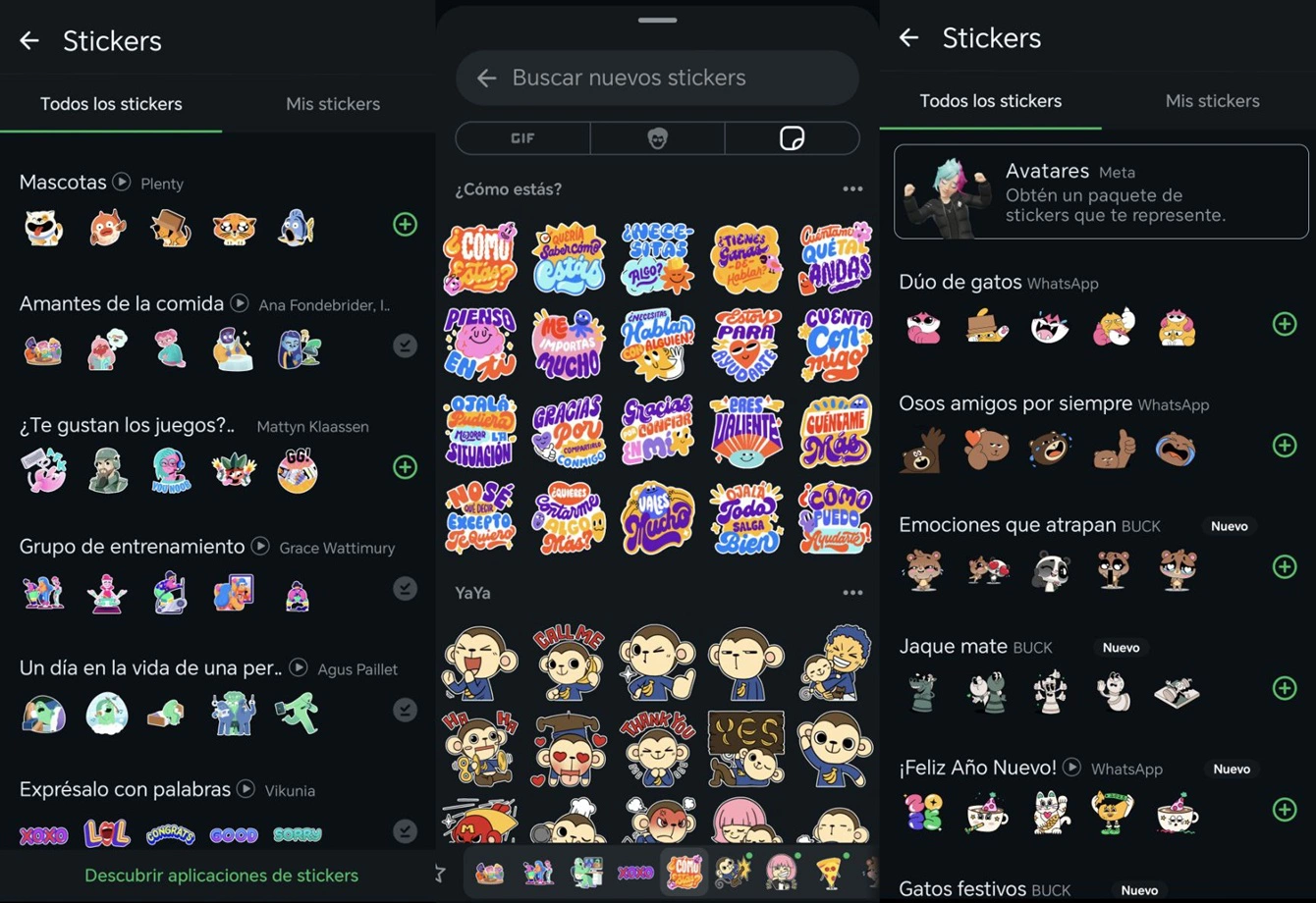 Stickers Nativos