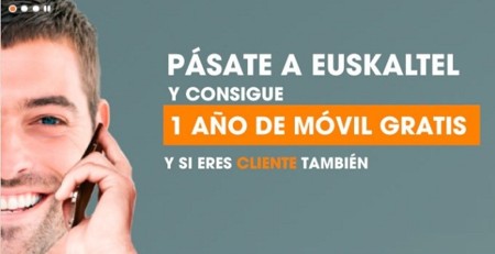 Euskaltel se apunta a regalar líneas móviles pero a cambio de contratar nuevos servicios