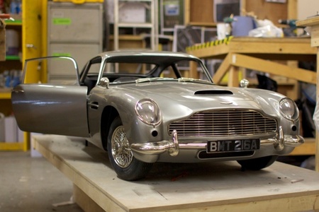 Fabrican un Aston Martin DB5 con una impresora 3D