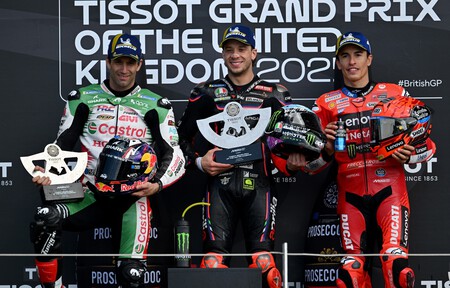 Bezzecchi Zarco Marquez Silverstone Motogp 2025