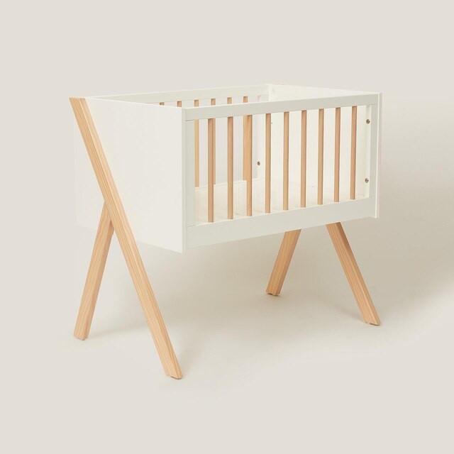 Minicuna Zippy 3 en 1 en blanco y beige