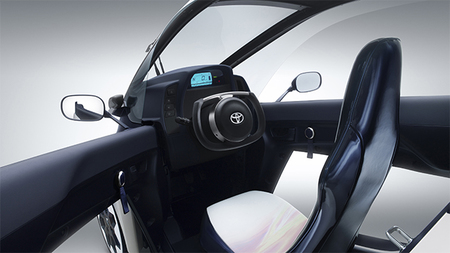 Toyota i-Road interior