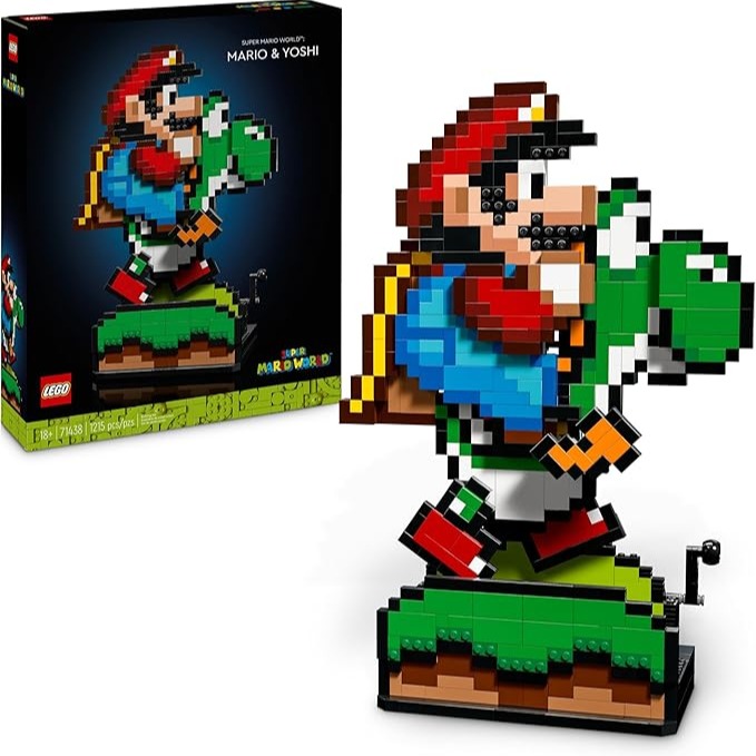 LEGO 71438 Super Mario World: Mario y Yoshi
