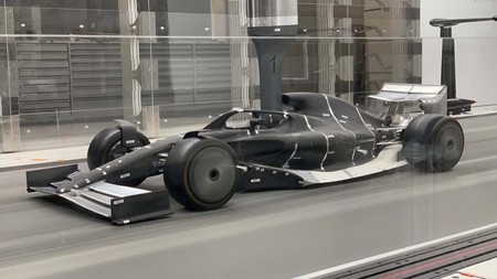 La Fórmula 1 muestra cómo serán los coches de 2021 utilizando el túnel del viento de Sauber