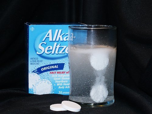 El botiquín de nuestra casa (VII): el Alka-Seltzer