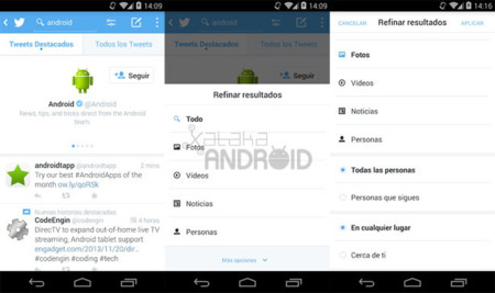 Twitter para Android