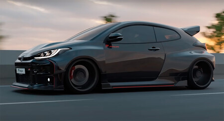 Ración de anabolizantes para el bestial Toyota GR Yaris por cortesía de Prior Design. ¿Lo veremos pronto?