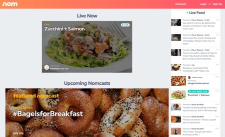 El nuevo proyecto del cofundador de YouTube: Nom, vídeos de comida en streaming