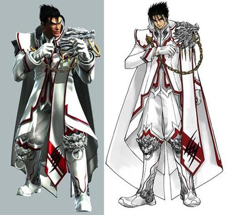 'Tekken 6': se muestra el traje de Jin Kazama diseñado por CLAMP
