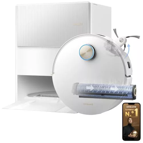 dreame Aqua10 Ultra Roller Complete, Robot Aspirador con Mopa AquaRoll