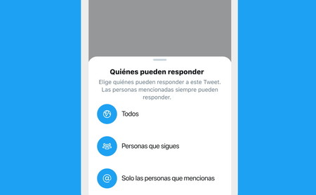 Twitter ha empezado a permitir que cada usuario elija quién puede responder a los suyos: así funciona