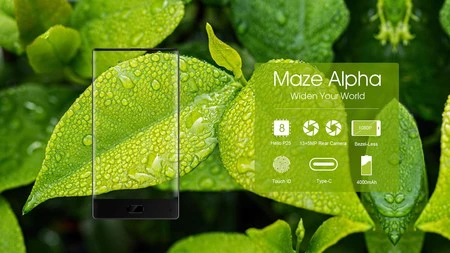 Maze Alpha, un smartphone sin marcos con 6GB de RAM, por 148 euros con 2 años de garantía