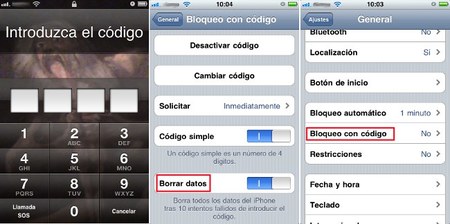 La contraseña de desbloqueo debería ser obligatoria en móviles corporativos