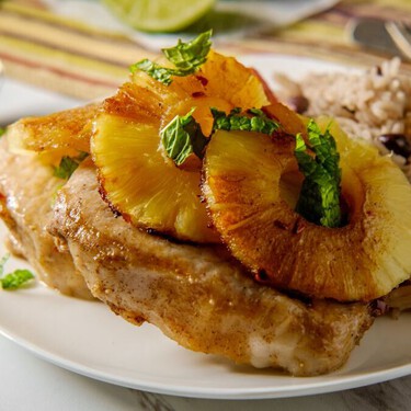 Cómo sazonar chuletas de cerdo a la hawaiana, una receta fácil y deliciosa en solo 30 minutos